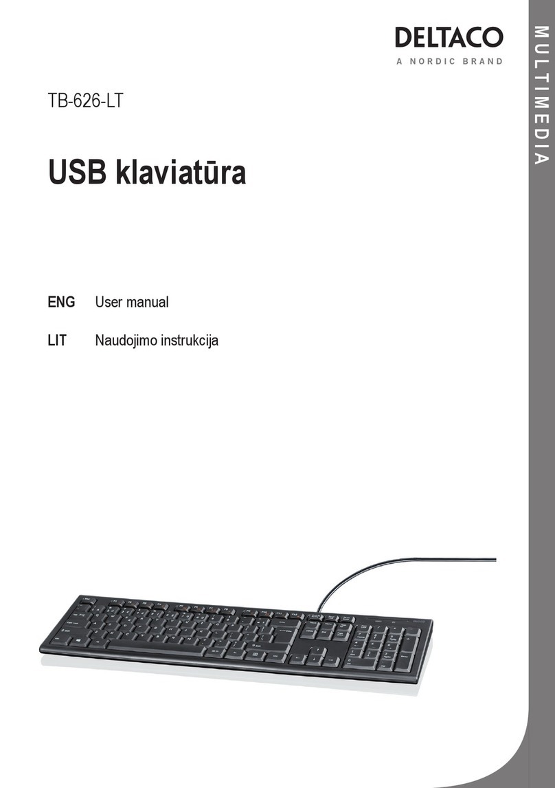 Nordic DELTACO TB-626-LT user manual