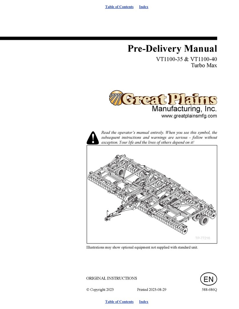 GREAT PLAINS VT1100-35 Turbo Max Predelivery Manual GREAT PLAINS VT1100-35 Turbo Max Predelivery Manual