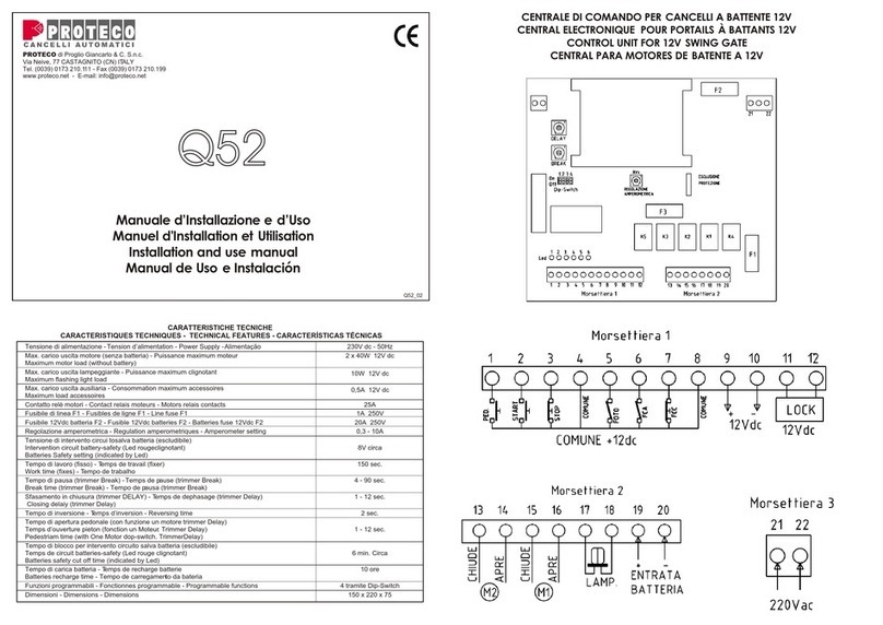 Proteco Q52 Guide