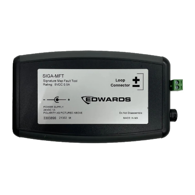 Edwards SIGA-MFT User manual