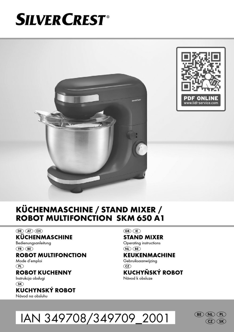 Silvercrest SKM 650 A1 User manual