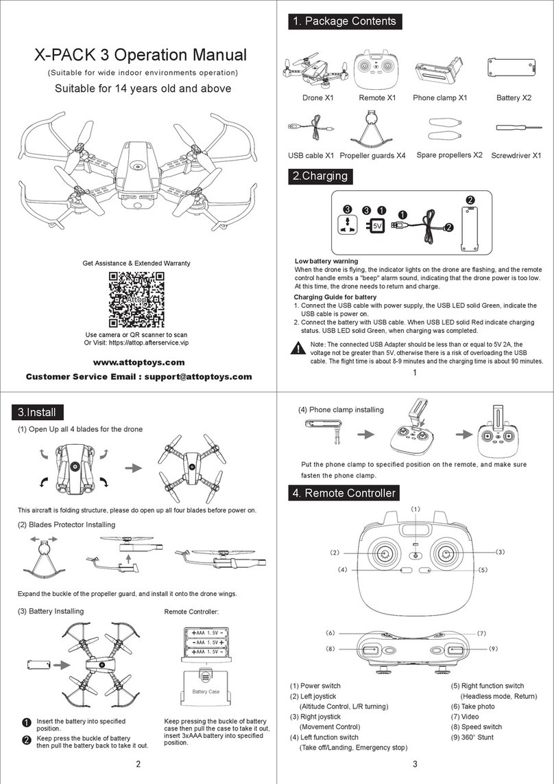 Attop X-PACK 3 User manual