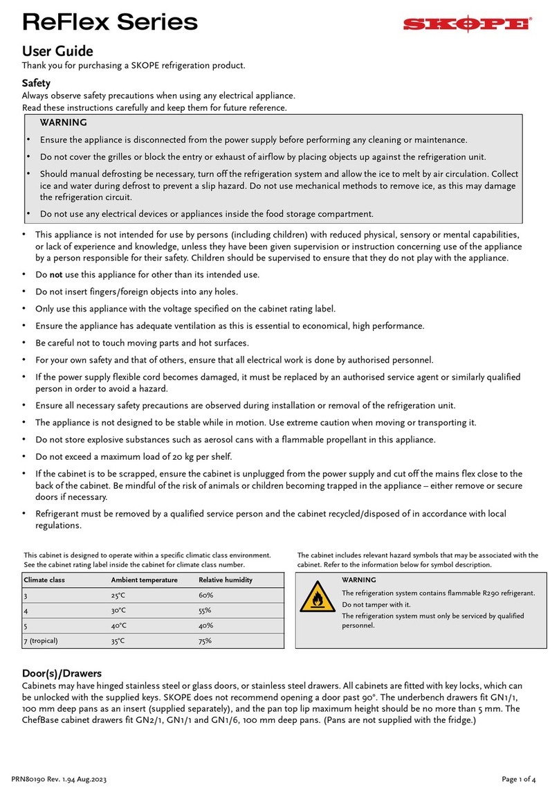 Skope ReFlex Series User manual