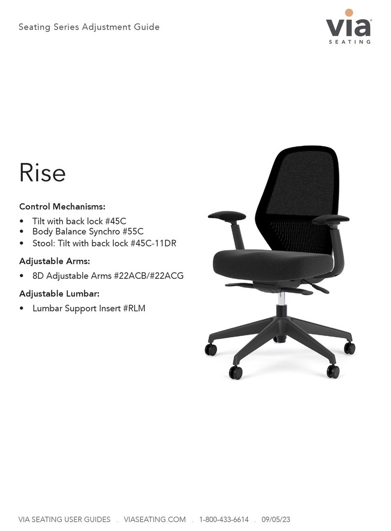 Via Seating Rise Guide Via Seating Rise Guide