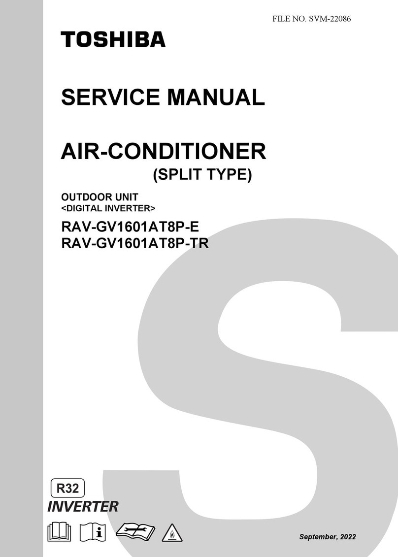 Toshiba RAV-GV1601AT8P-E User manual