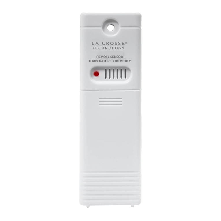 La Crosse Technology TX141TH-Bv3 quick start guide La Crosse Technology TX141TH-Bv3 quick start guide