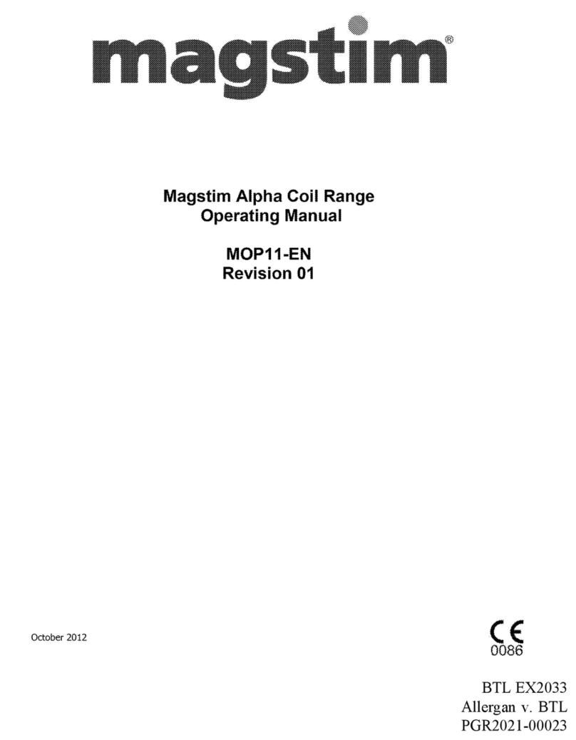 MAGSTIM MOP11-EN User manual MAGSTIM MOP11-EN User manual