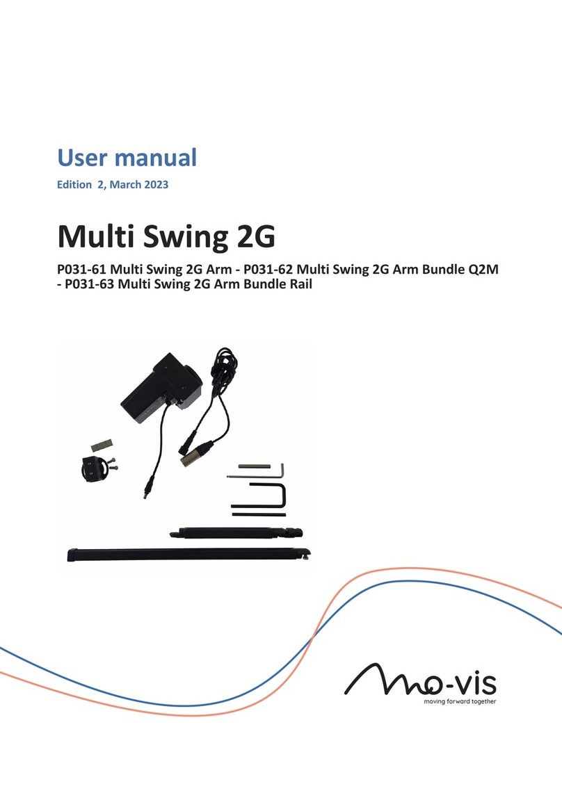 Mo-vis Multi Swing 2G Arm User manual Mo-vis Multi Swing 2G Arm User manual
