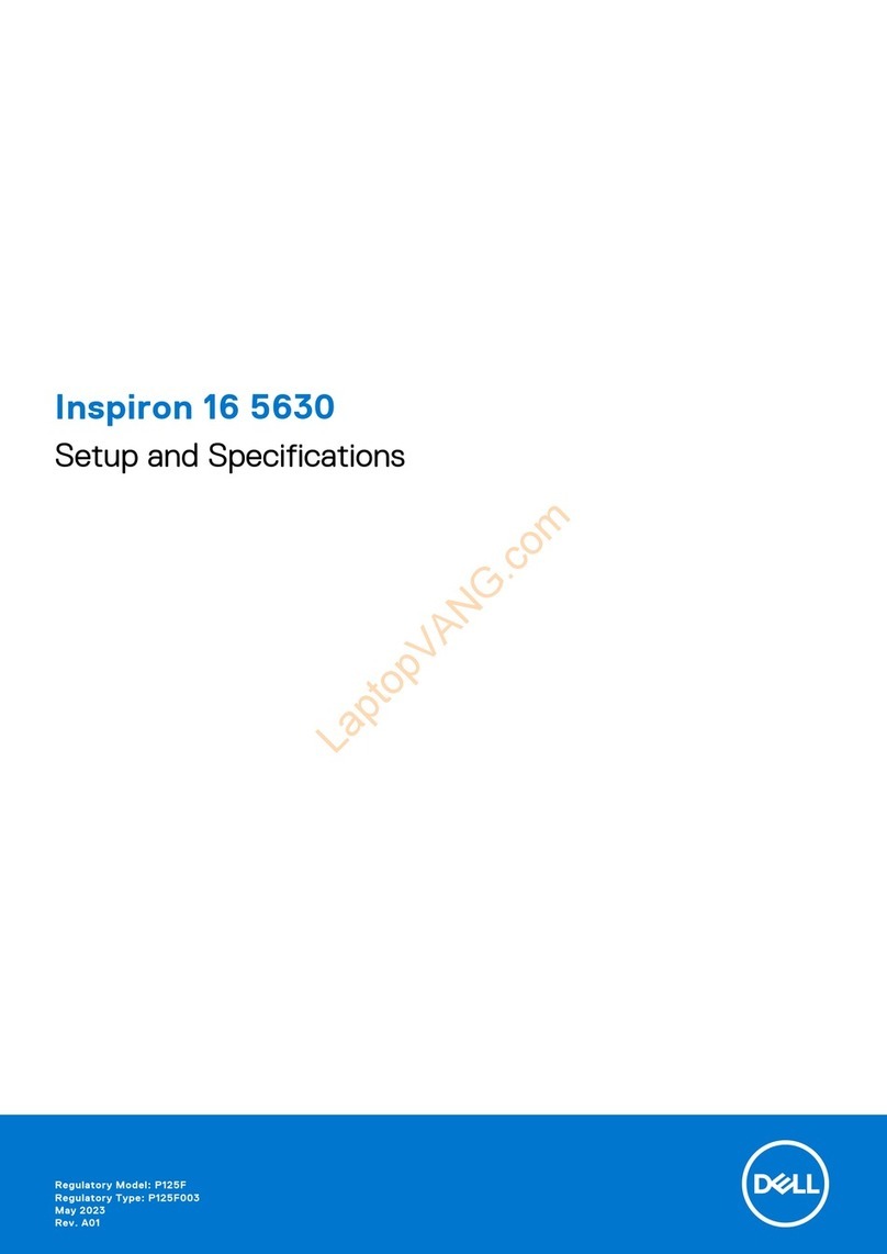 Dell Inspiron 16 5630 Operation and maintenance manual