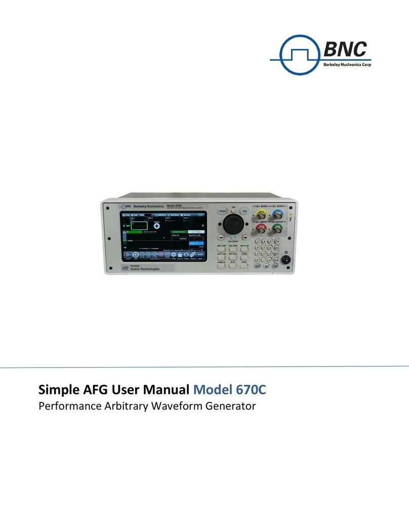 BNC User Manual user manual
