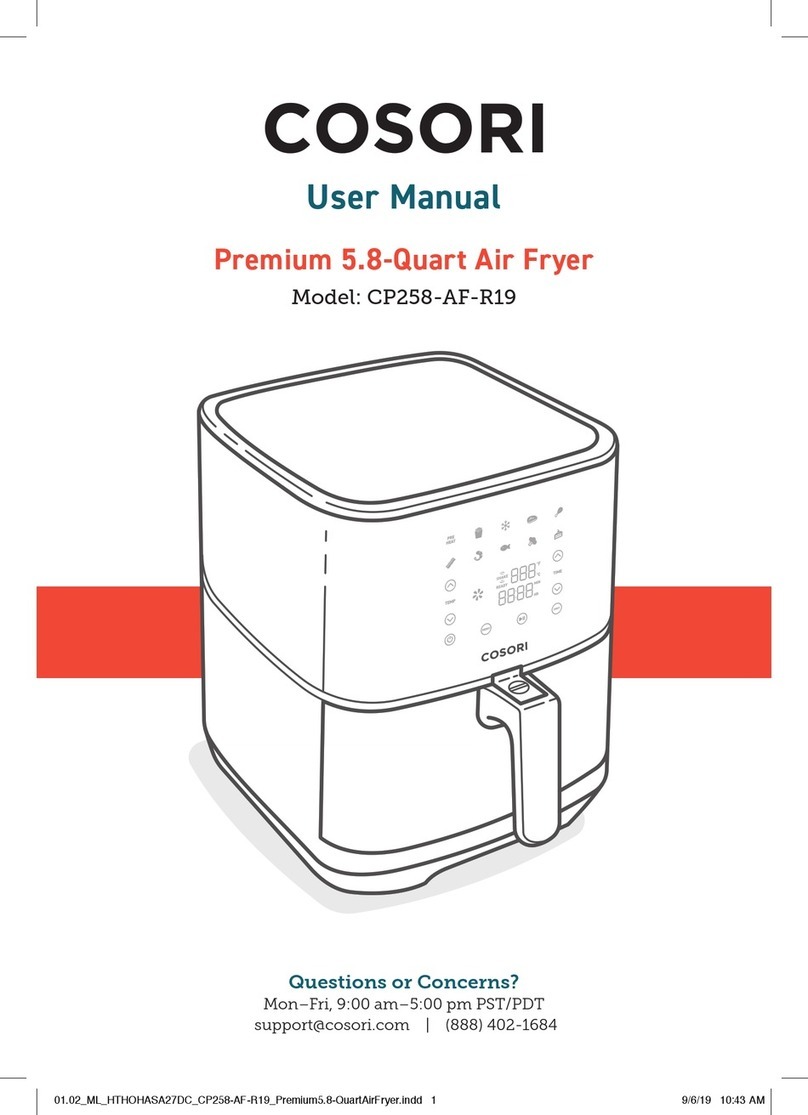 Cosori CP258-AF-R19 User manual