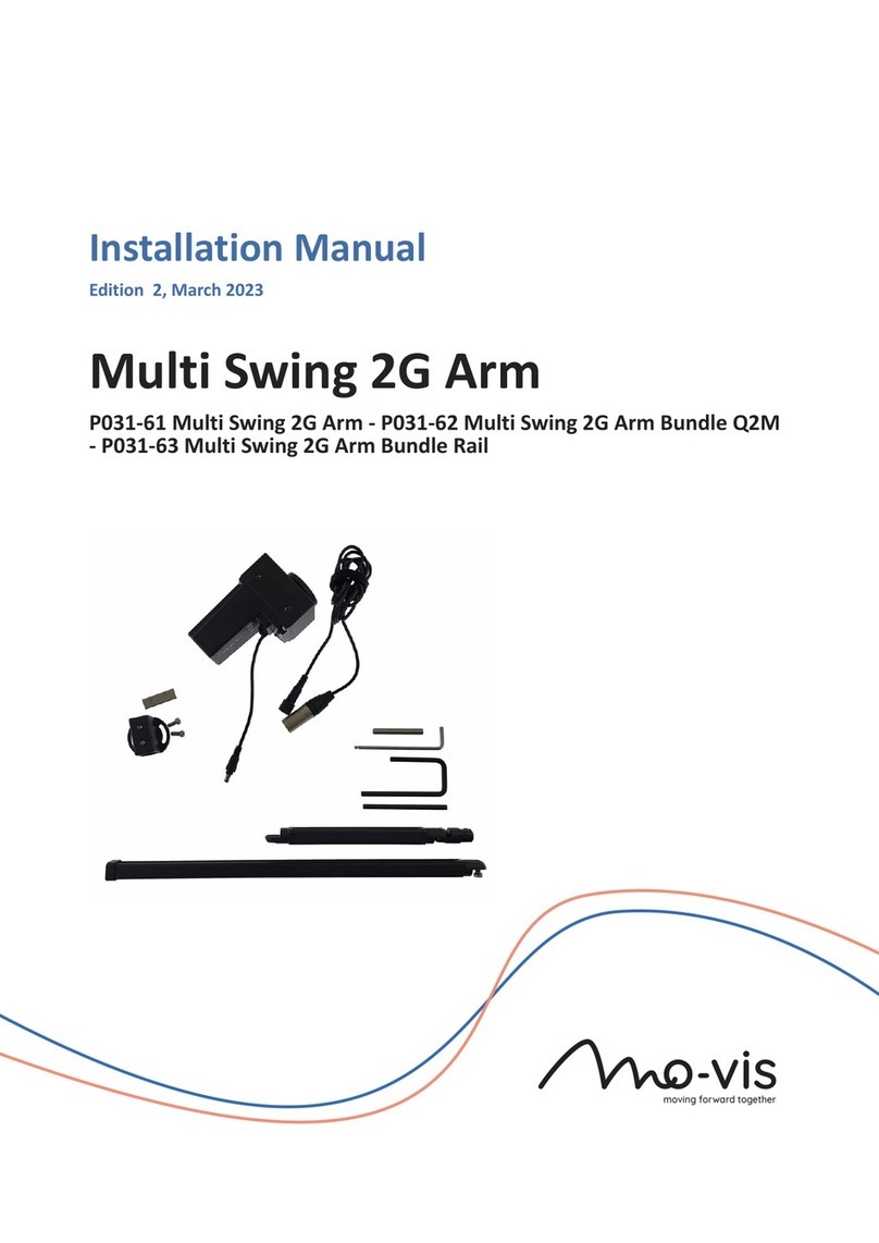Mo-vis Multi Swing 2G Arm installation manual