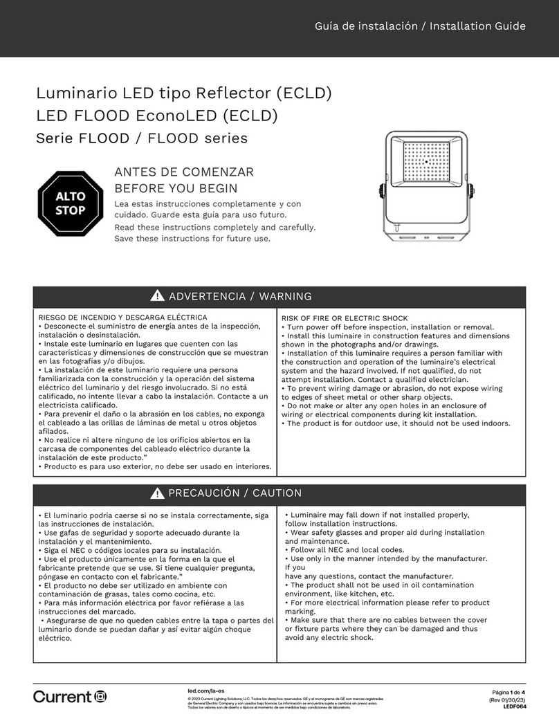 Current FLOOD Series User manual