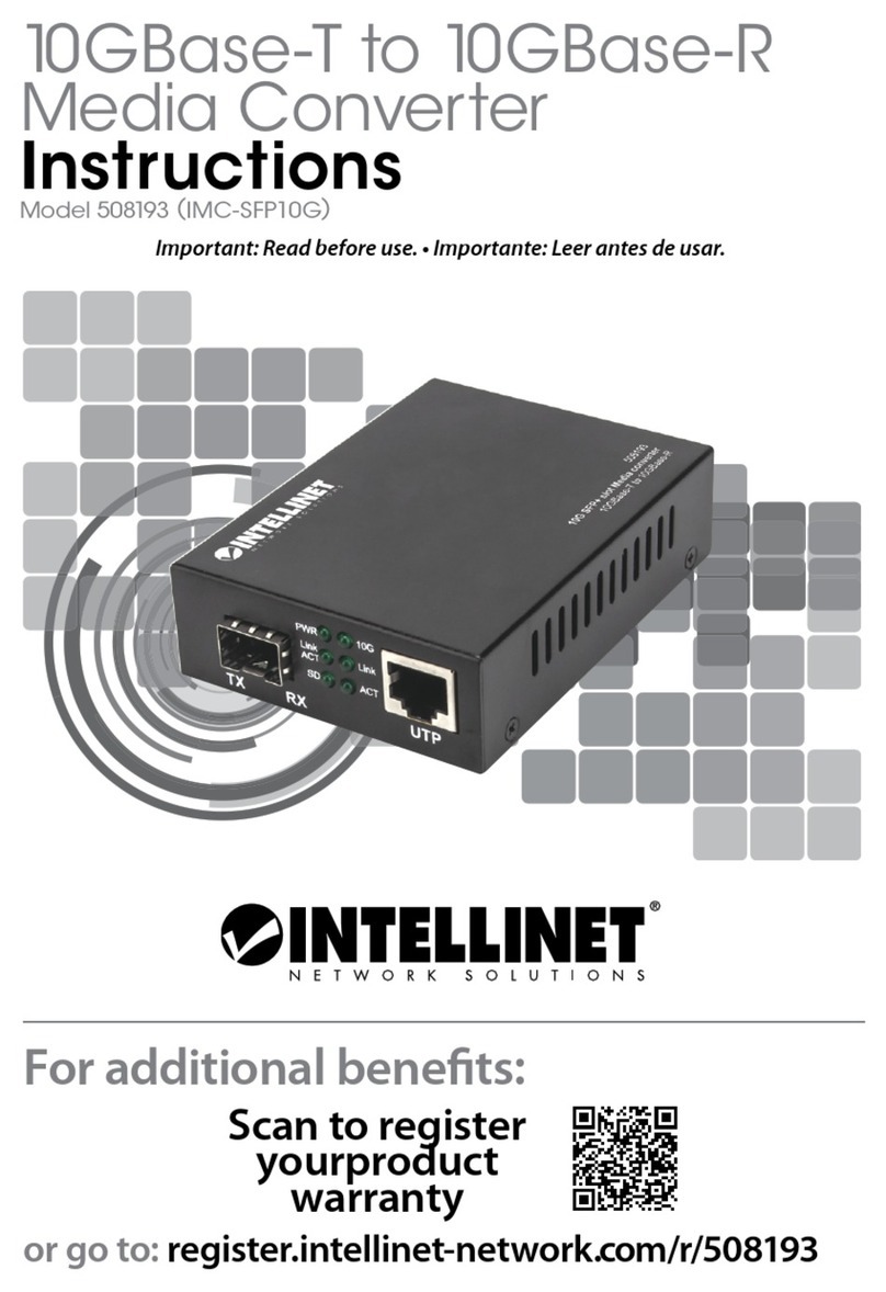 Intellinet IMC-SFP10G instructions