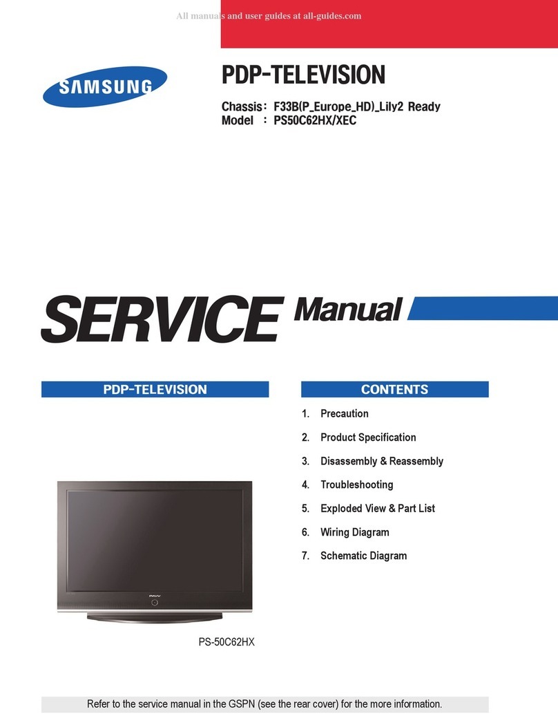 Samsung PS50C62HX User manual
