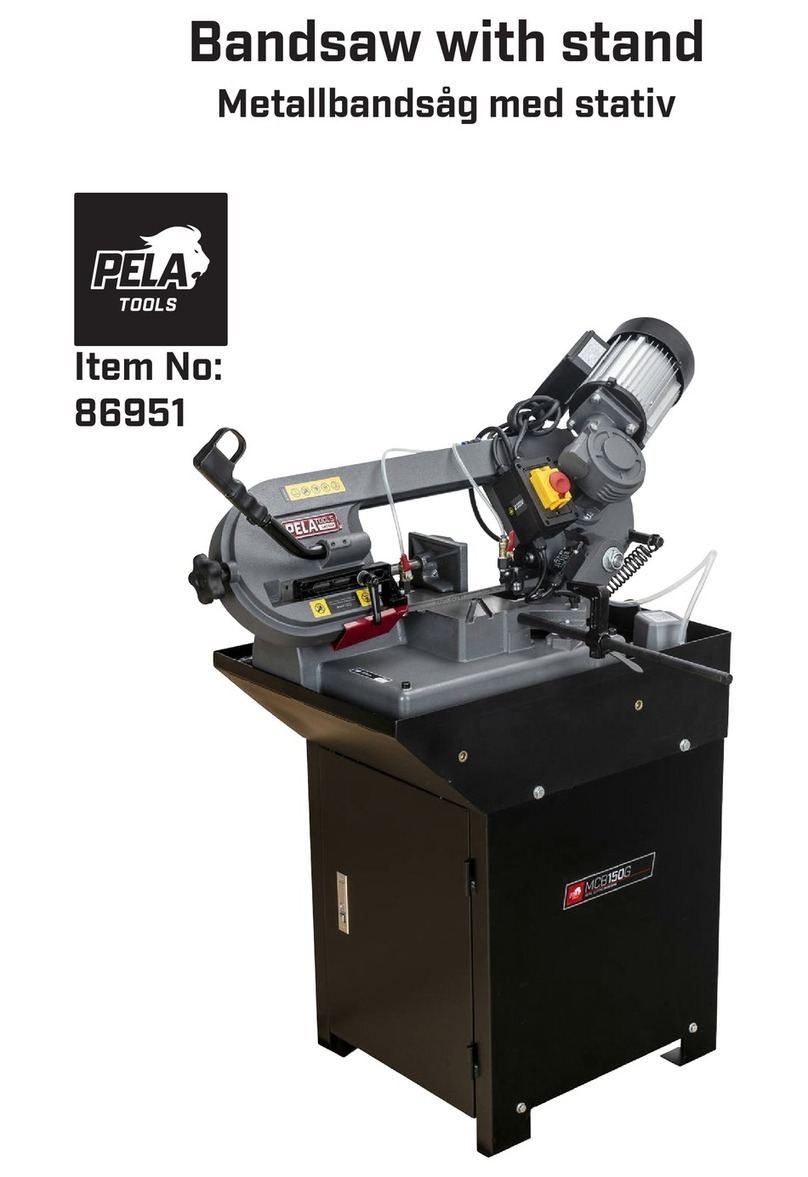 pela tools G5015GC manual