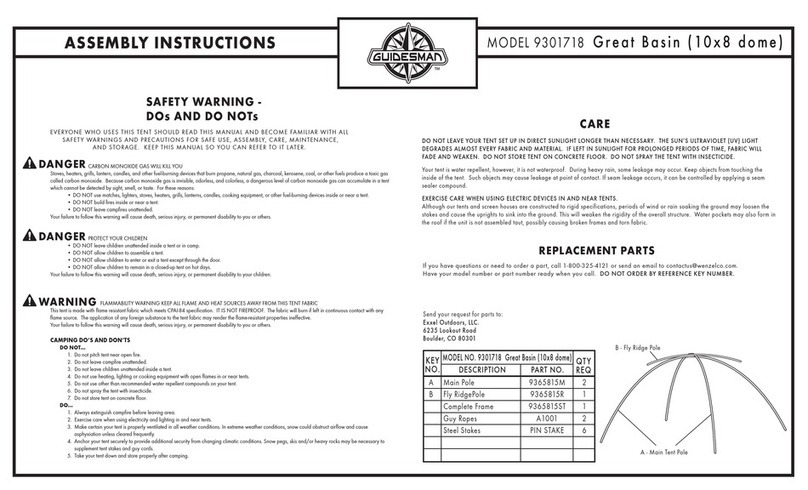 GUIDESMAN 9301718 Assembly instructions