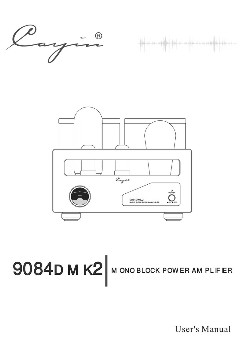 Cayin 9084D MK2 User manual