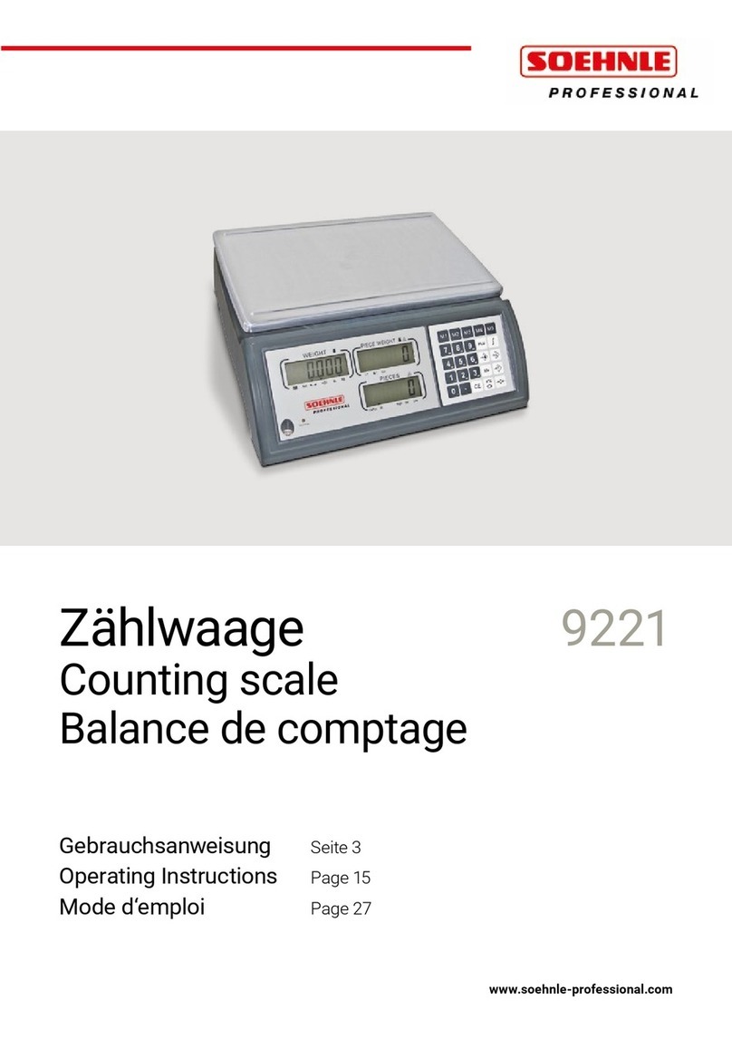 Soehnle 9221 User manual