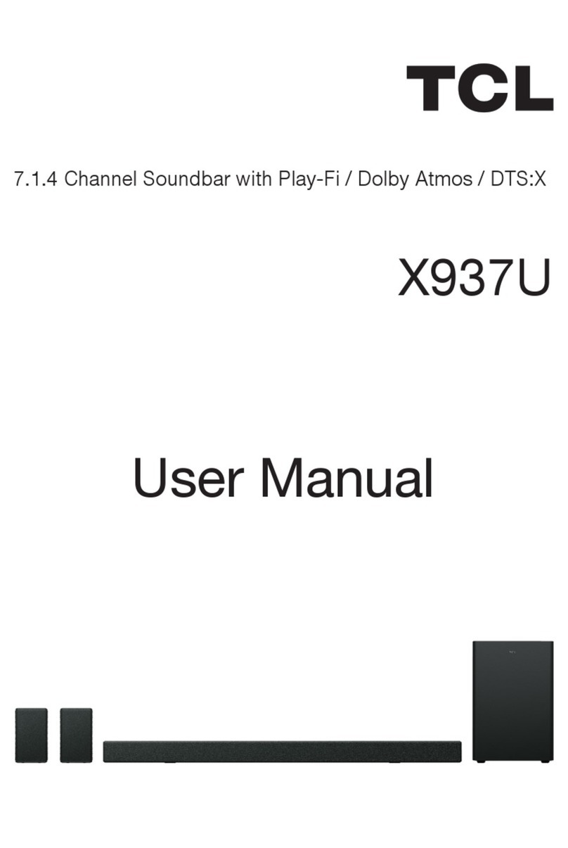 TCL X937U User manual