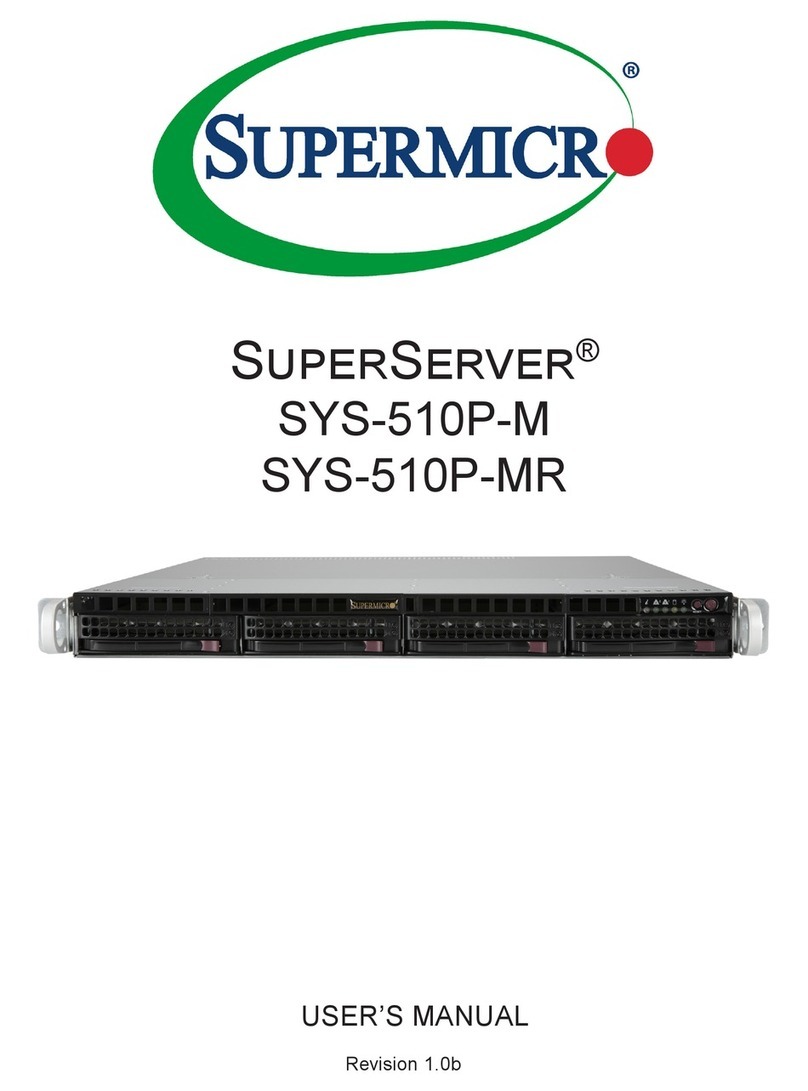 Supermicro SuperServer SYS-510P-M User manual