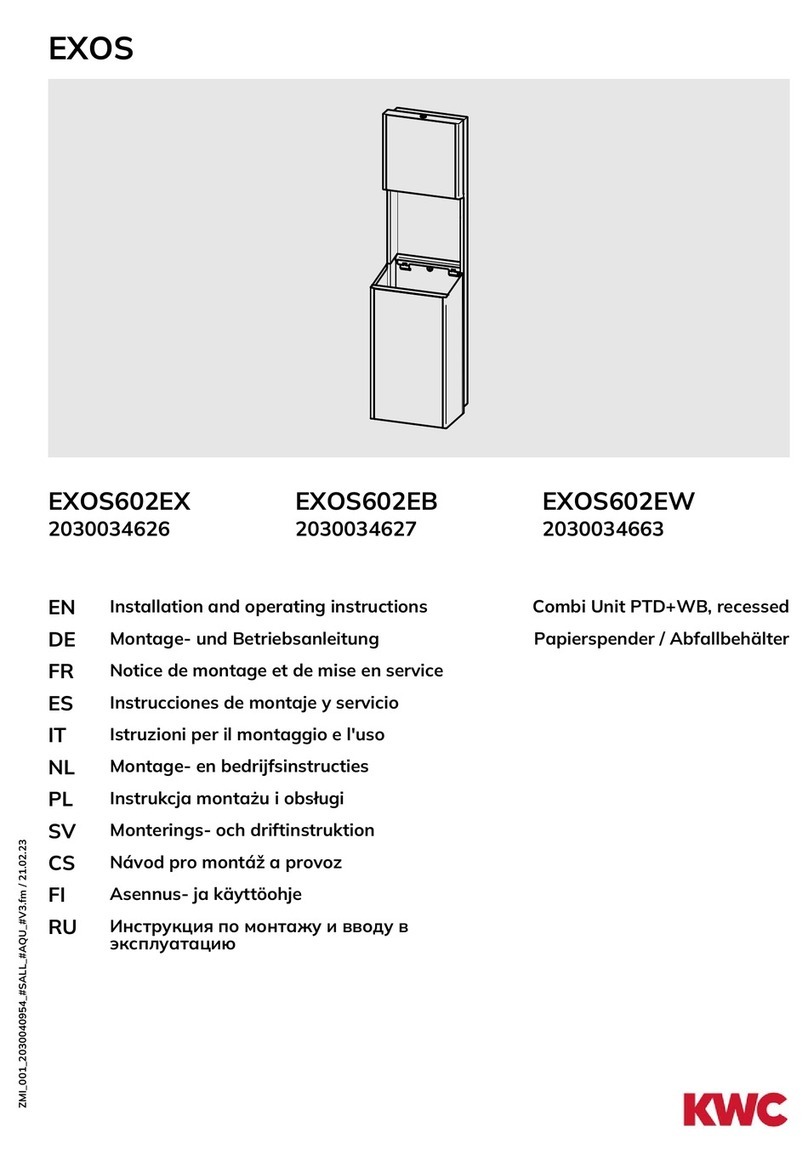 KWC EXOS602EX User manual