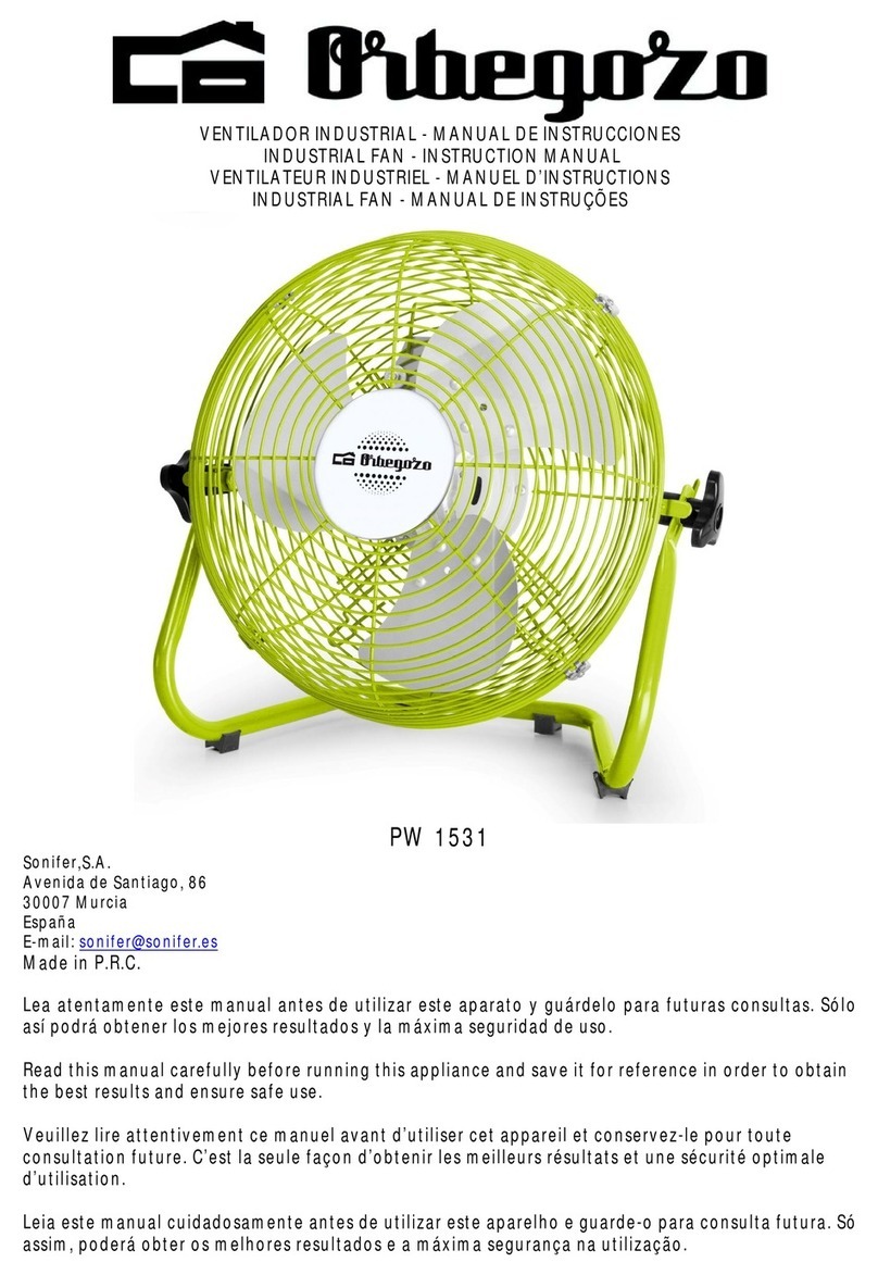 Orbegozo PW 1531 User manual