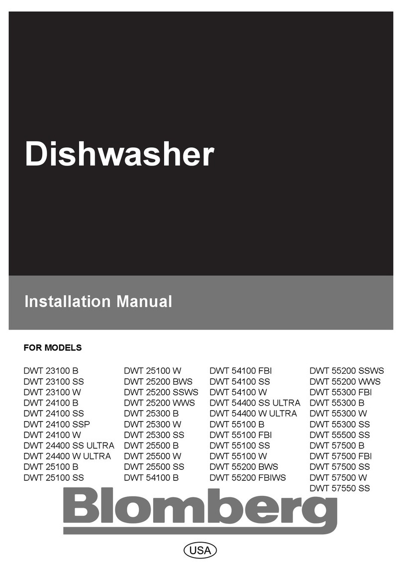Blomberg DWT 24100 SSP User manual