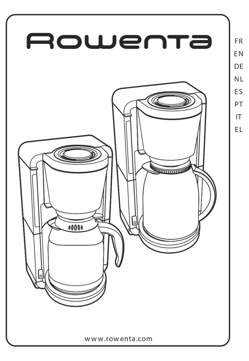 Rowenta Adagio CT3808 User manual