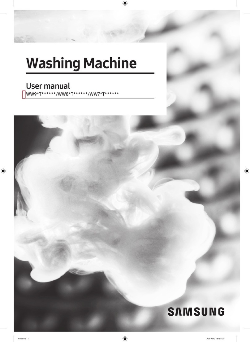 Samsung WW90T684DLH/S1 user manual