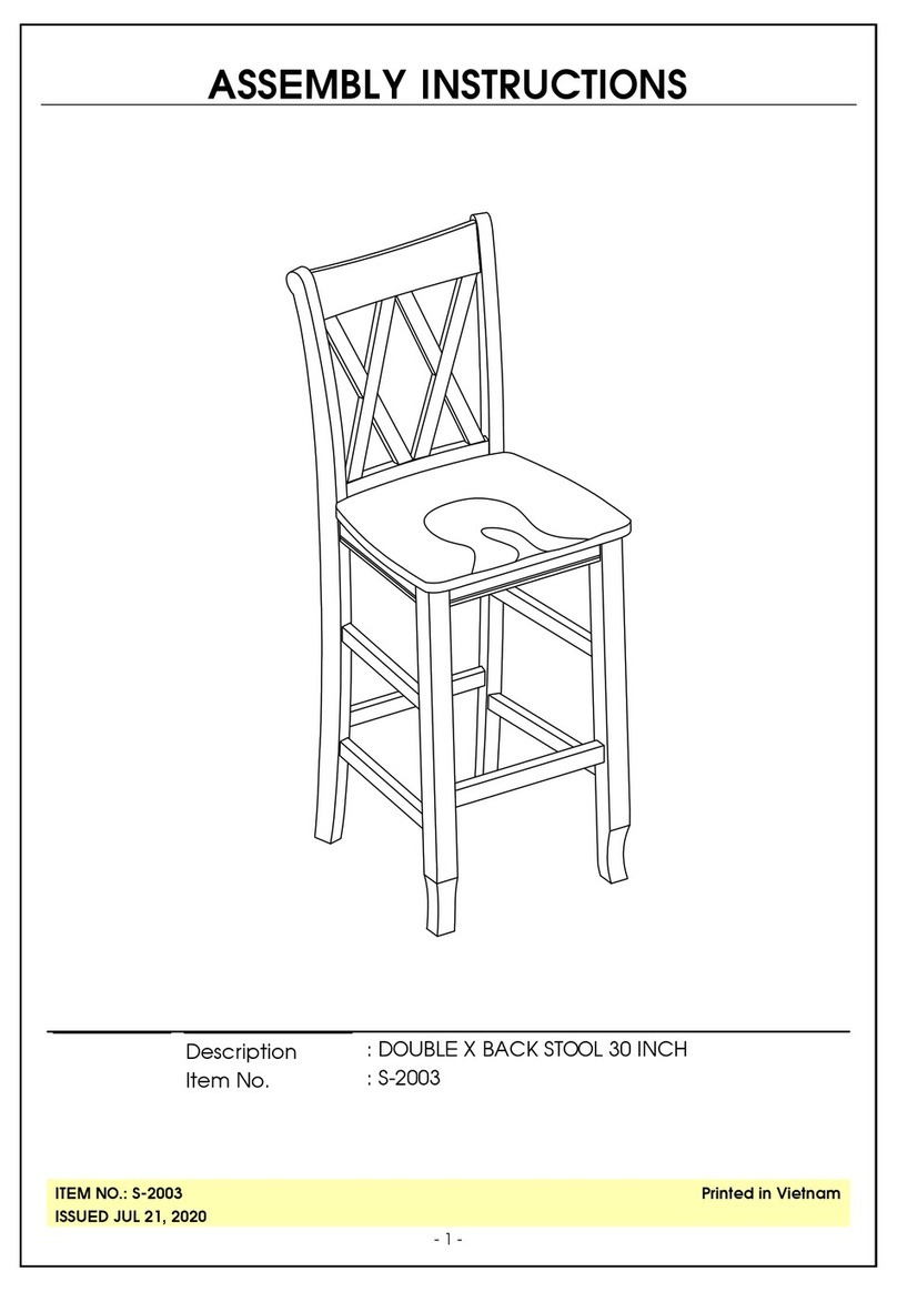 Unfinished Furniture of Wilmington S-2003 Assembly instructions Unfinished Furniture of Wilmington S-2003 Assembly instructions