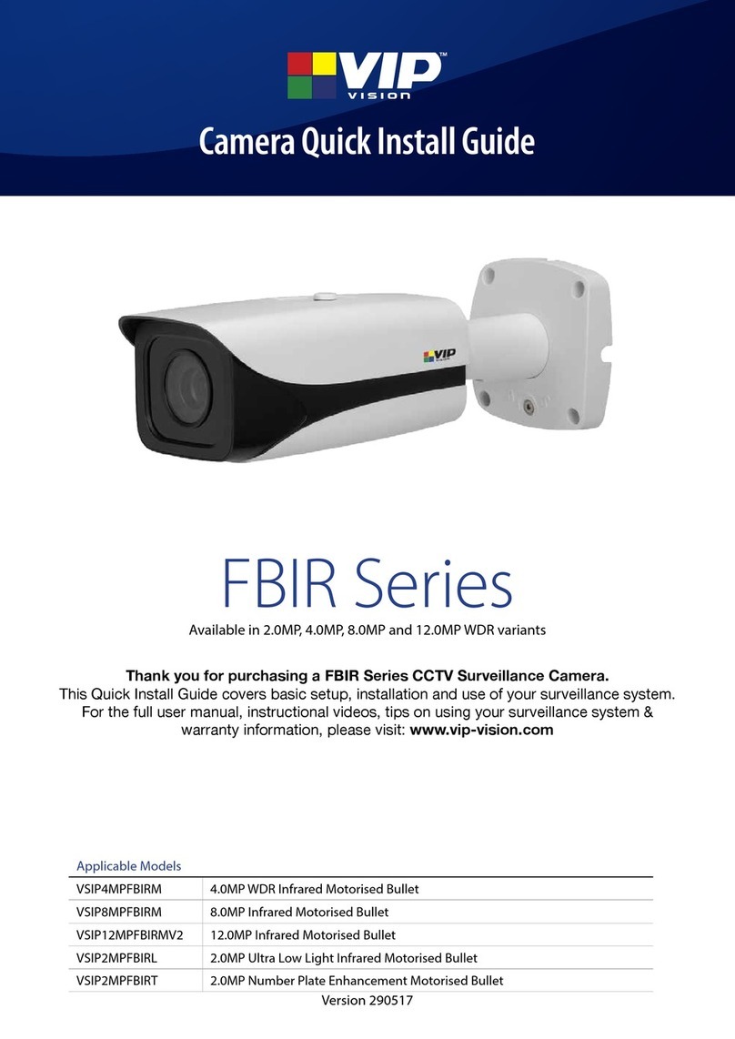 Vip-Vision VSIP8MPFBIRM Quick install guide