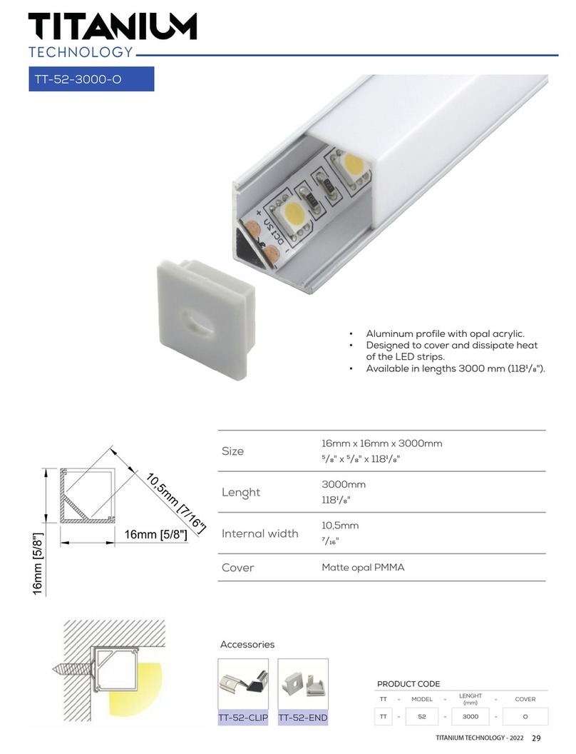 Titanium TT-52-3000-O User manual Titanium TT-52-3000-O User manual