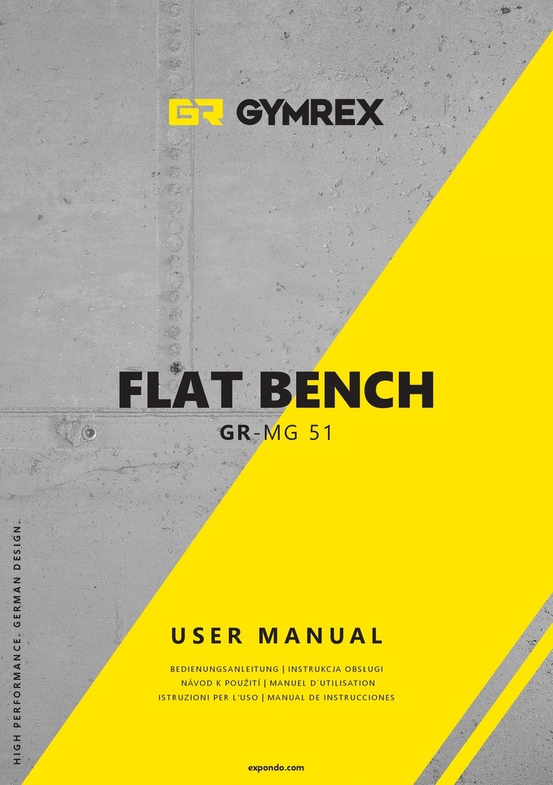Gymrex GR-MG 51 User manual