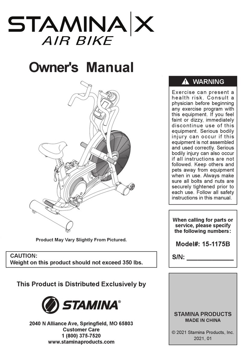 Stamina 15-1175B owner's manual