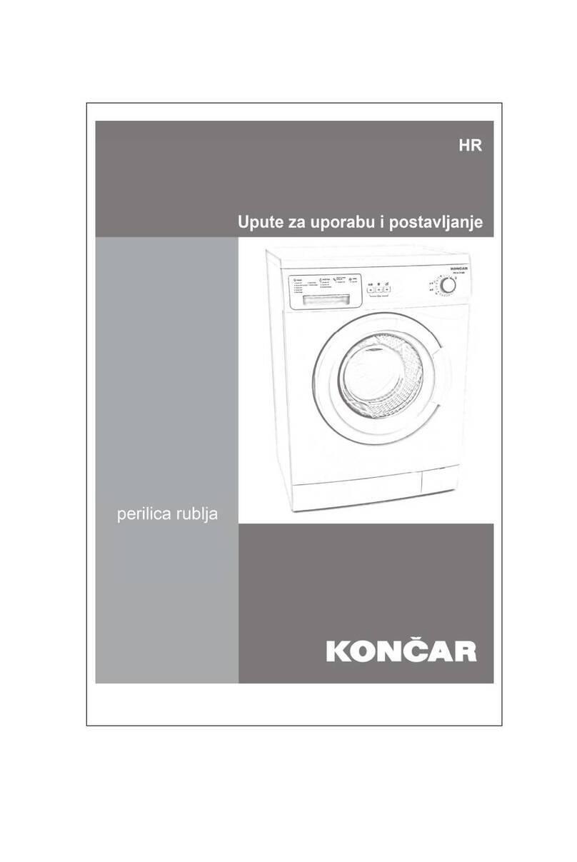 Koncar VM 05 5 51 user manual