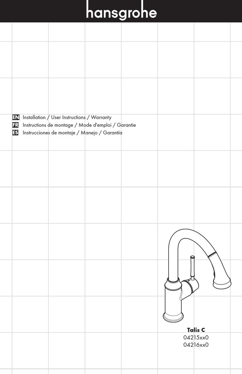 Hans Grohe Talis C 04216 0 Series Instruction Manual