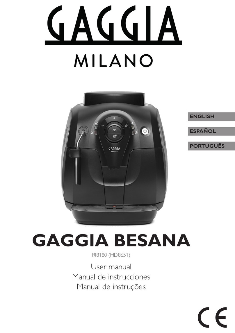 Gaggia Milano BESANA User manual