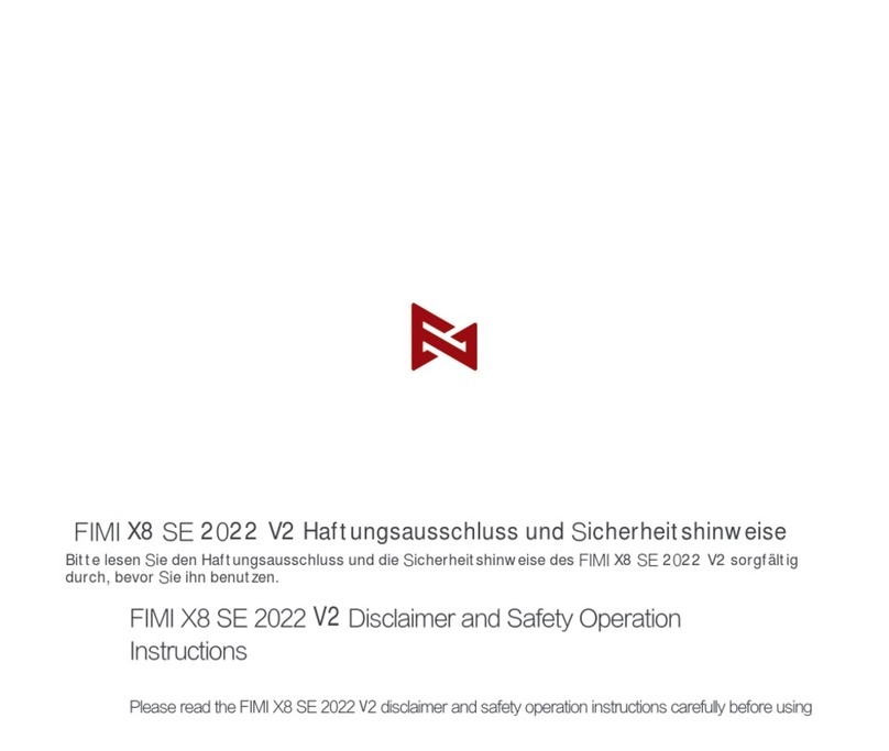 Xiaomi FIMI X8 SE manual