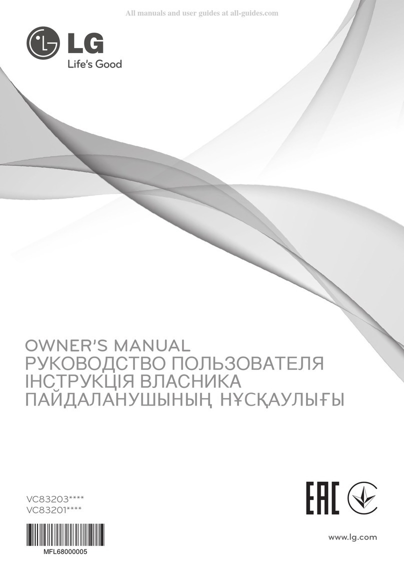 LG VC83203 User manual