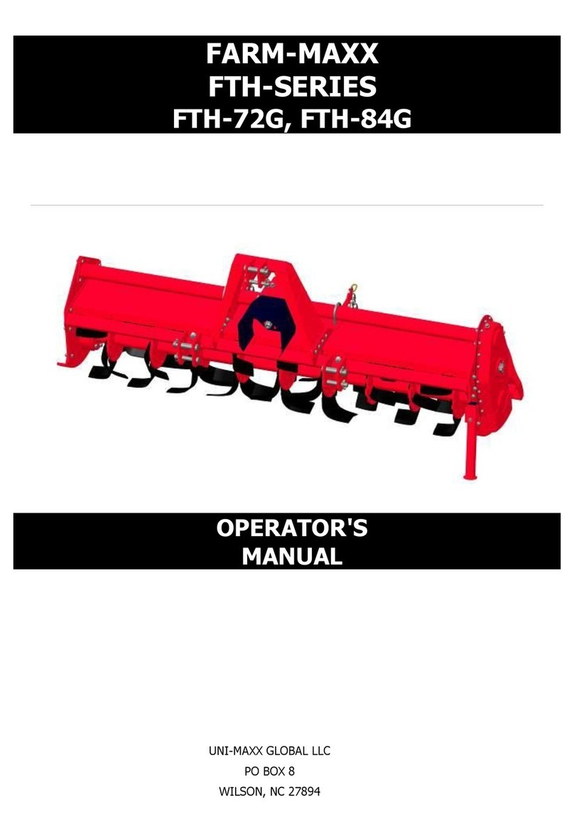 FARM-MAXX FTH Series Operator's manual
