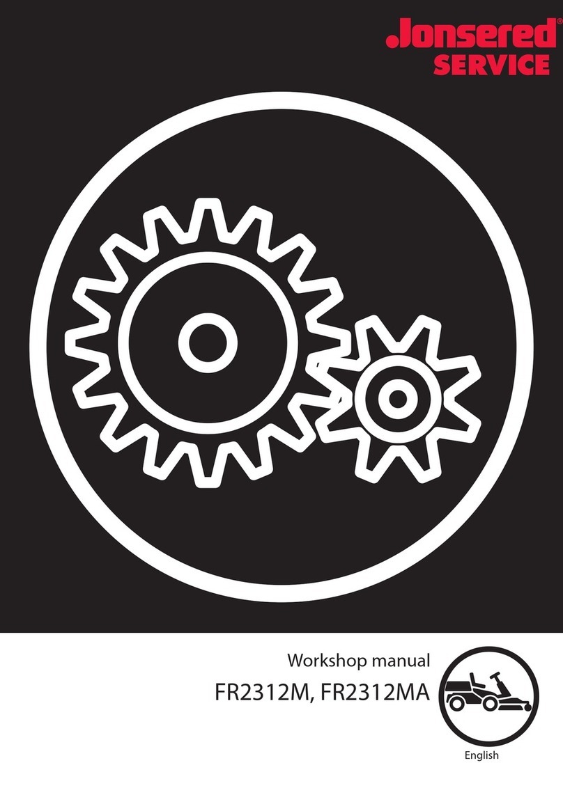 Jonsered FR 2312 M Workshop manual