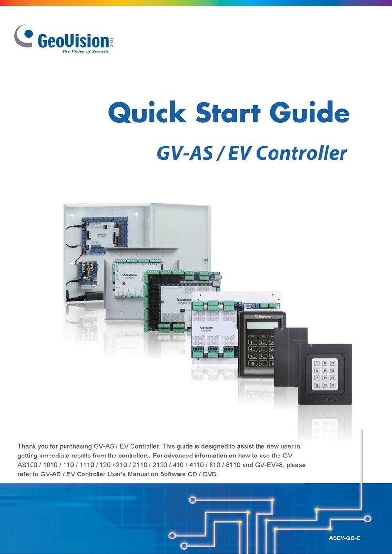 GeoVision GV-AS1010 quick start guide