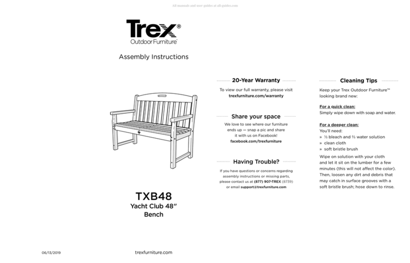 TREX Yacht Club TXB48 User manual TREX Yacht Club TXB48 User manual