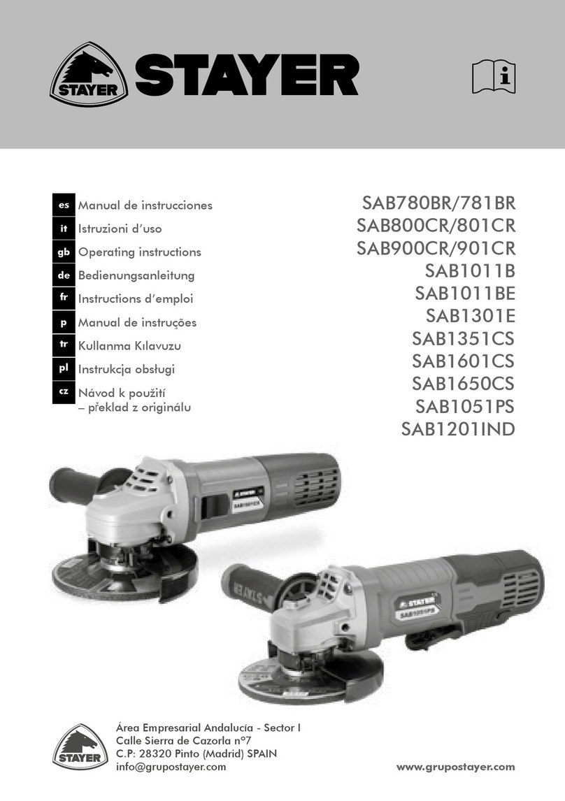 stayer SAB780BR/781BR User manual