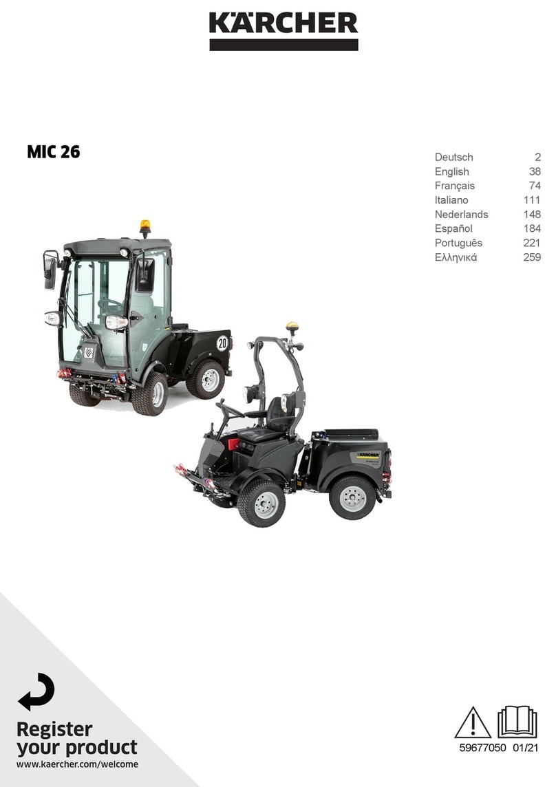 Kärcher MIC 26 Operator's manual