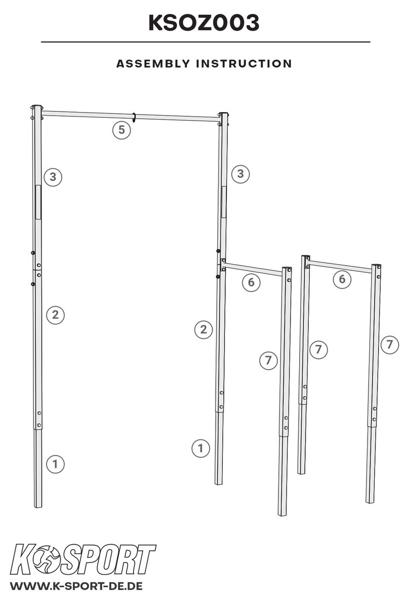 K-SPORT KSOZ003 Assembly instruction