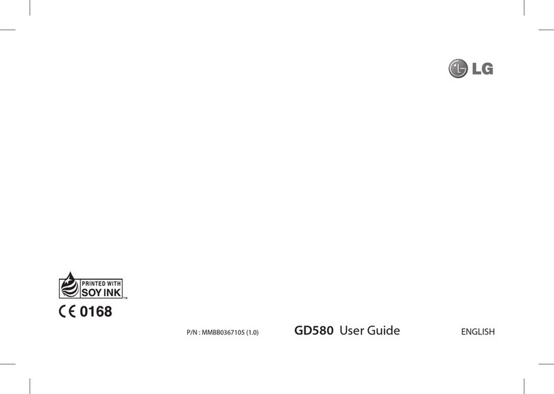 LG GD580 User manual
