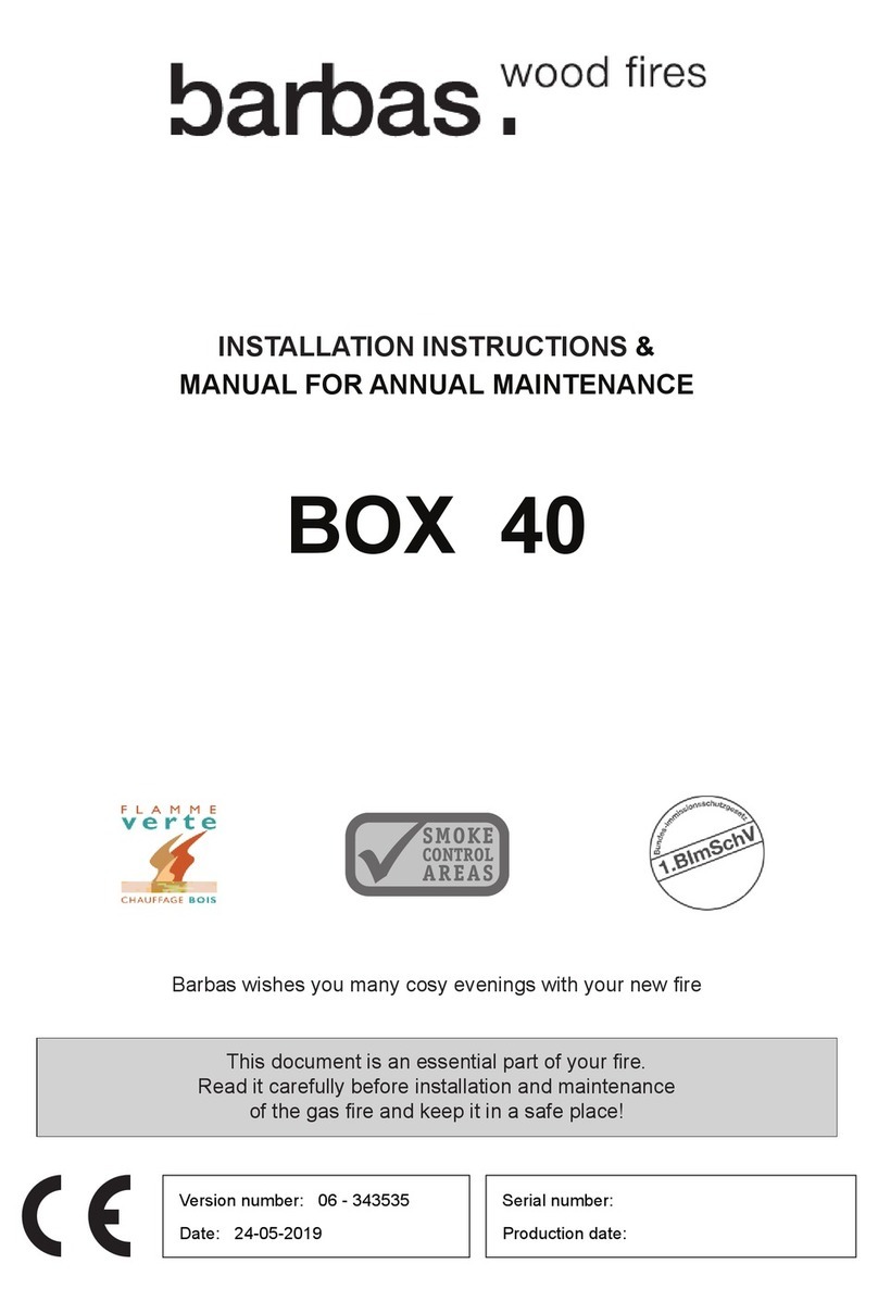 barbas BOX 40 Installation instructions & manual for annual maintenance barbas BOX 40 Installation instructions & manual for annual maintenance