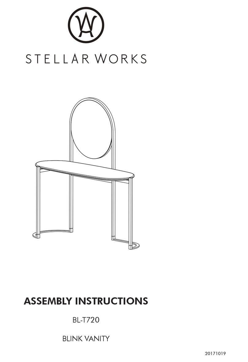 Stellar Works BL-T720 Assembly instructions Stellar Works BL-T720 Assembly instructions